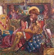 Dante Gabriel Rossetti The Weding of St George and the Princess Sabra (mk28) USA oil painting artist